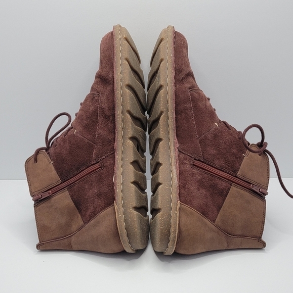 Clarks | The Collection brick brown suede Bohemian boots | WMS 11 - Picture 8 of 9